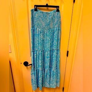 Lilly Pulitzer Maxi Skirt Sz L - NWOT